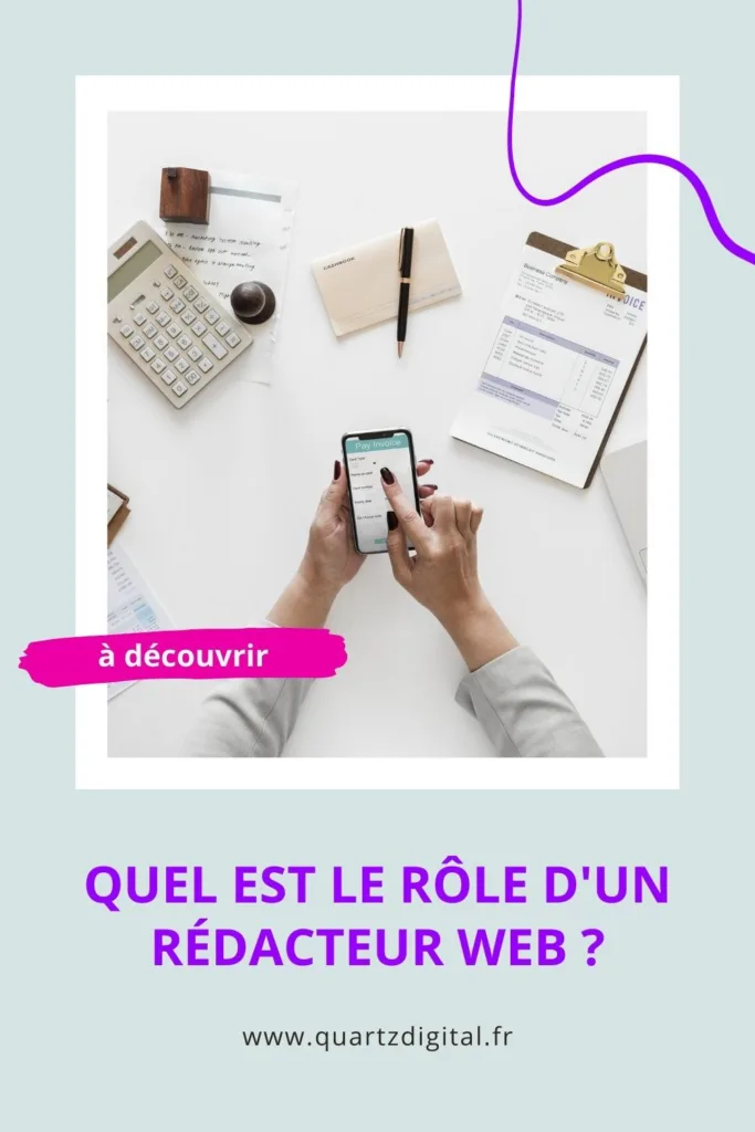 Quel est le rôle d'un rédacteur web ?