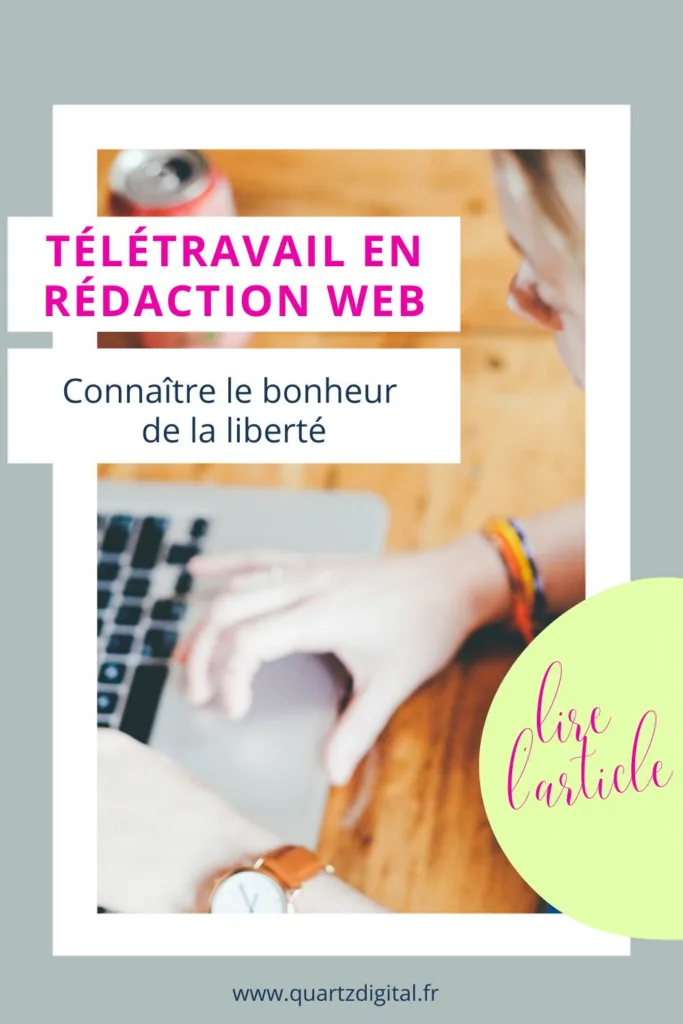 Le télétravail en rédaction web | Connaître le bonheur de la liberté