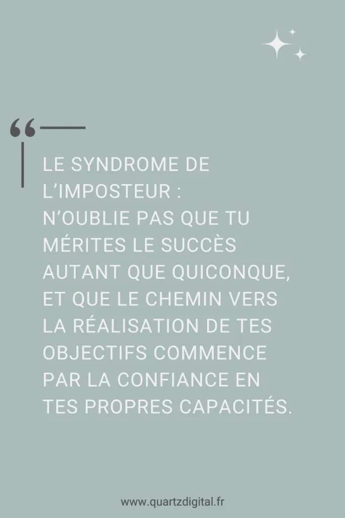 Comprendre et surmonter le syndrome de l’imposteur